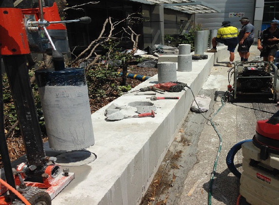 Southside Concrete Sawing & Drilling - Beenleigh, QLD. Bollard Core Drilling