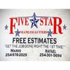 Five star seamless gutters gallery