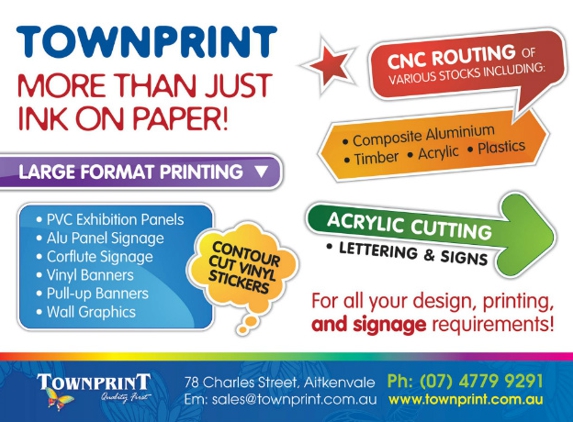 Townprint - Aitkenvale, QLD. About Us - Townprint