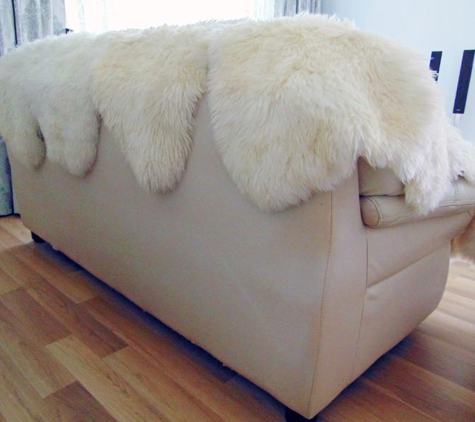 Carpet Call - Bundall, QLD. Octo genuine sheepskin rug
