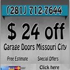 Missouri City Garage Doors Repair TX