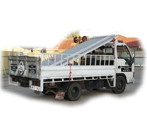 Black & White Trucks