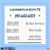 Locksmith in Katy TX gallery