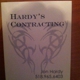 Hardy's Contracting
