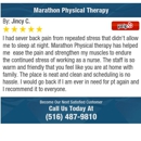 Marathon Physical Therapy - Clinics