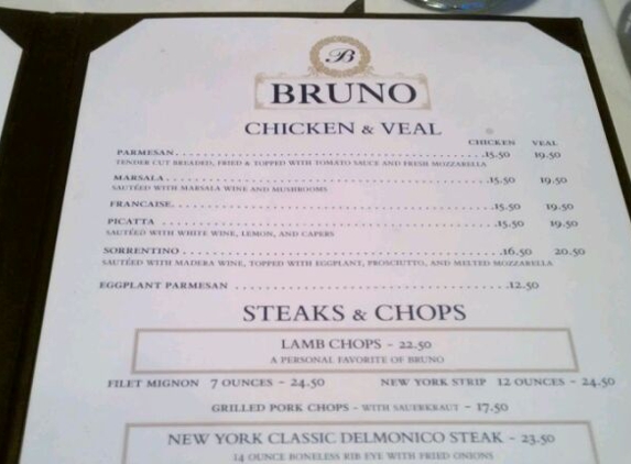Bruno Restaurant - Raleigh, NC