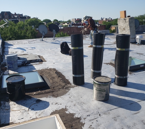 Aslam and Sons General Construction Inc. - Brooklyn, NY. Flat roof.
