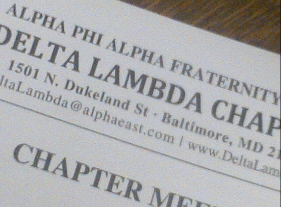 Delta Lambda Foundation Inc - Baltimore, MD