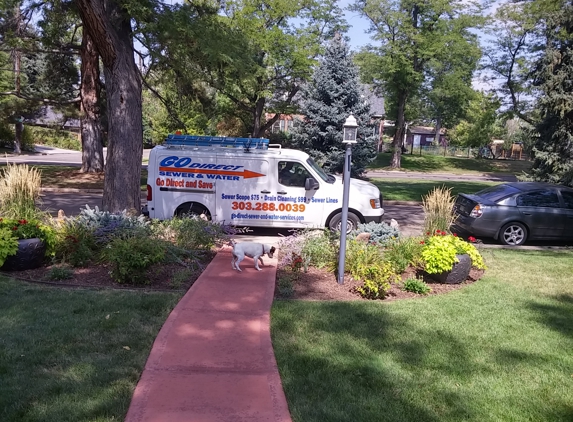 Go Direct Sewer & Water Services. They even liked my dog, Jackson.