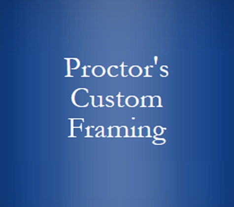 Proctor's Custom Framing - Livermore, CA