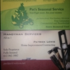 Pats Seasonal Services affiliated with Handyman Services gallery