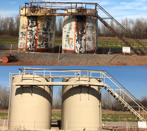 CCS Painting - Lindsay, OK. Before and after