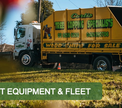 Curtis Tree Lopping Specialists. Latest Equipment & Fleet