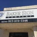Baker Sign - Signs
