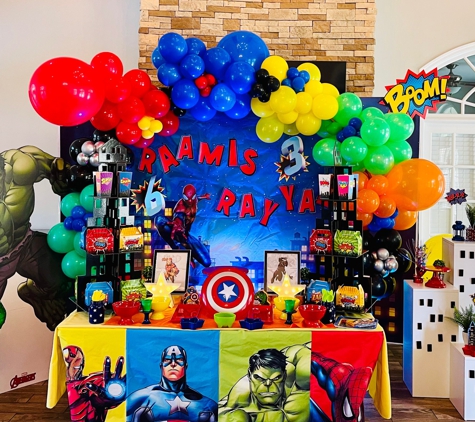 Gorgeous By Design - Roswell, GA. Superhero Party