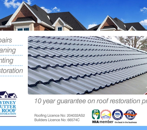 Sydney Gutter & Roof Restoration - Seven Hills, NSW. Experienced licensed tradesmen. Quality workmanship & lasting results.