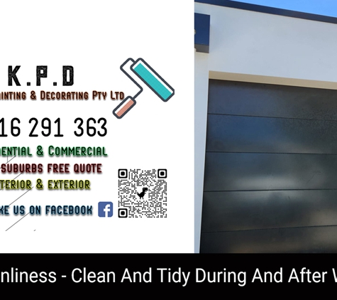 Kane's Painting & Decorating - Munno Para, SA. Cleanliness - Clean And Tidy During And After Work