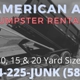 American Af Dumpster Rentals