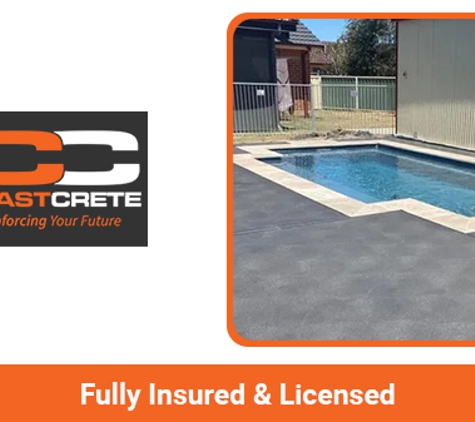 Coastcrete. Fully Insured & Licensed
