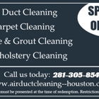 Shepherd Air Duct Cleaning Houston