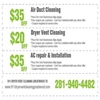 911 Dryer Vent Cleaning Greatwood TX gallery