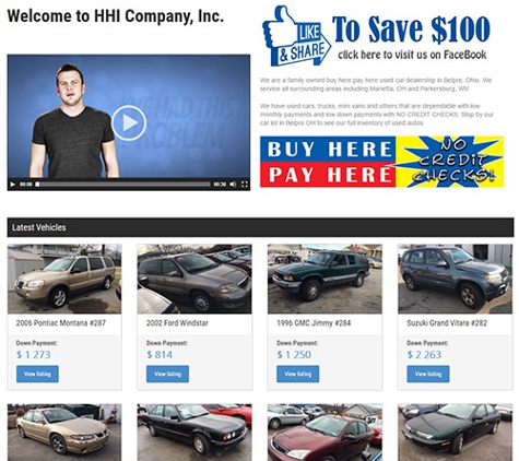 LayJax Media - Mineral Wells, WV. Car Dealership Website