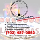 Notary, English/Spanish Translations & Secretarial Services