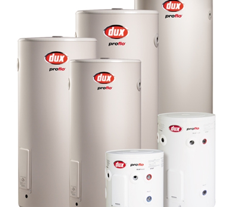 Aussie Plumbing Services - Sydney. Dux Electric Hot Water Systems All Sizes & Capacities