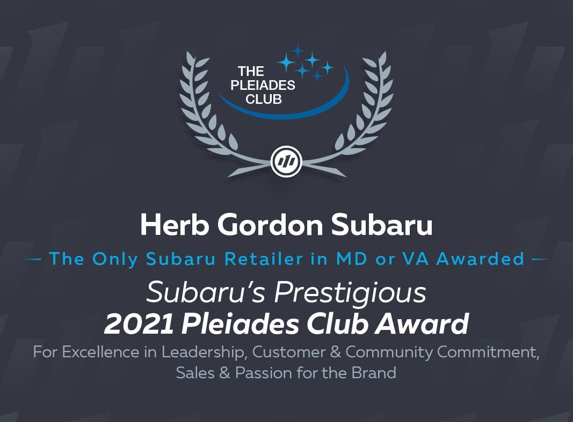 Herb Gordon Subaru - Silver Spring, MD
