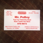 Mr Poboy