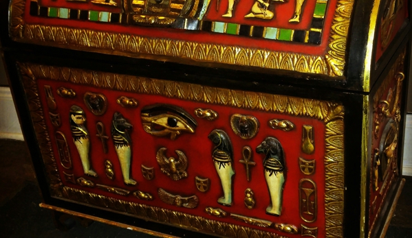 15 Broad Street Vintage - Akron, OH. Egyptian Chest