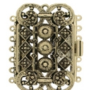 Golden Twin Clasps - Arts & Crafts Supplies