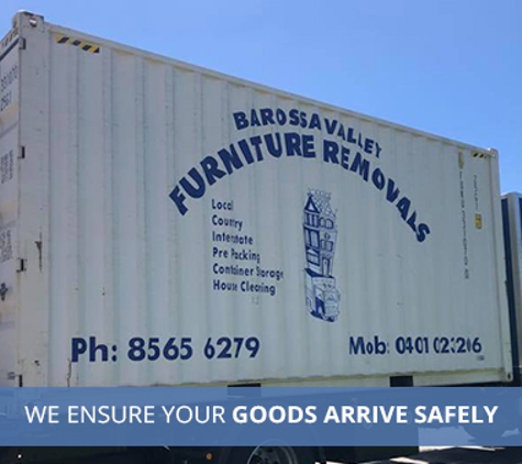 Barossa Valley Furniture Removals & Storage - Nuriootpa, SA. We Ensure Your Goods Arrive Safely