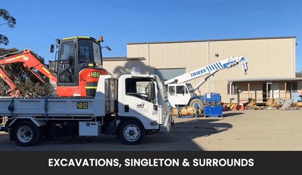 No Bull Residential & Commercial Constructions Pty Ltd - Mcdougalls Hill, NSW. Offering site preparation, footings, trenching, and drainage solutions.