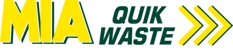 MIA Quikskips and MIA Quik Waste Logo