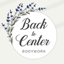 Back to Center - Massage Services