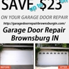 Garage Door Repair Brownsburg in gallery