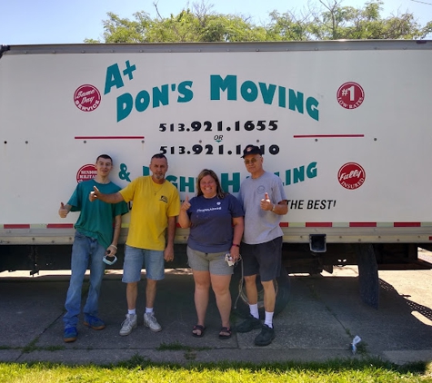 A Don's Moving & Hauling - Cincinnati, OH