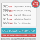 Dryer Vent Cleaning Cockrell hill TX