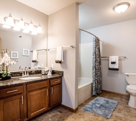 Mill Pond Forest Apartments - Forest Lake, MN. Bathroom