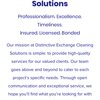 Distinctive Exchange Cleaning Soluti gallery