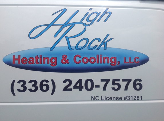 High Rock Heating & Cooling LLC - Lexington, NC