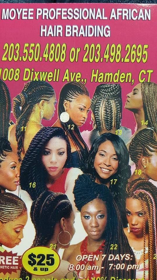 Moyee Professional African Hair Braiding Weaving 785 Dixwell Ave New Haven Ct 06511 Yp Com