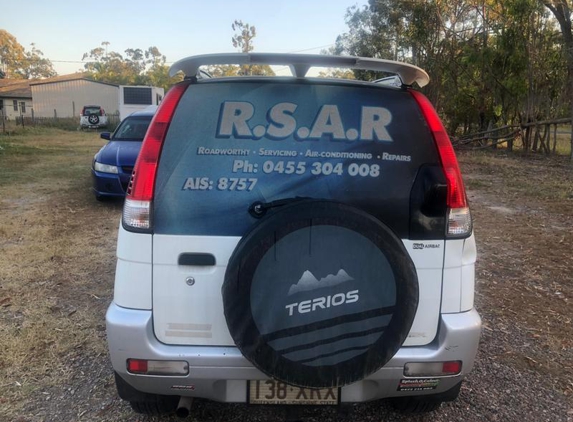 R.S.A.R. - Maryborough West, QLD. See me on the road give me a wave or smile