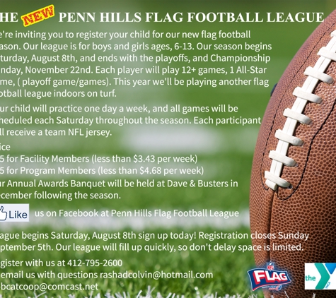 Pittsburgh NFL Flag Football League - Pittsburgh, PA