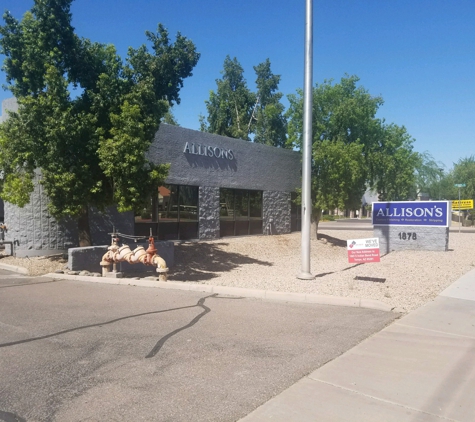 Allison's Furniture - Tempe, AZ. NEW LOCATION: 1878 E University Dr. Tempe, AZ 85281