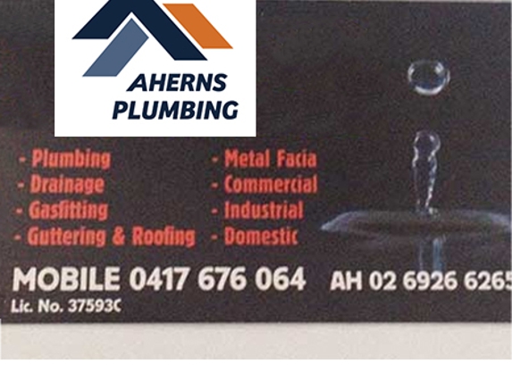 Aherns Plumbing Service - Tatton, NSW