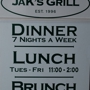 Jak's Grill