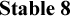 Stable 8 Logo