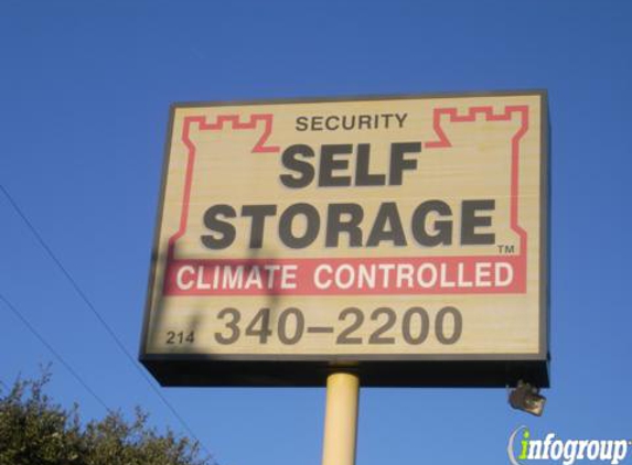 Security Self Storage - Dallas, TX